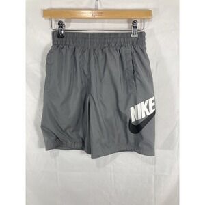 Nike Boys Sportswear Woven Shorts POCKETS GRAY Size Large